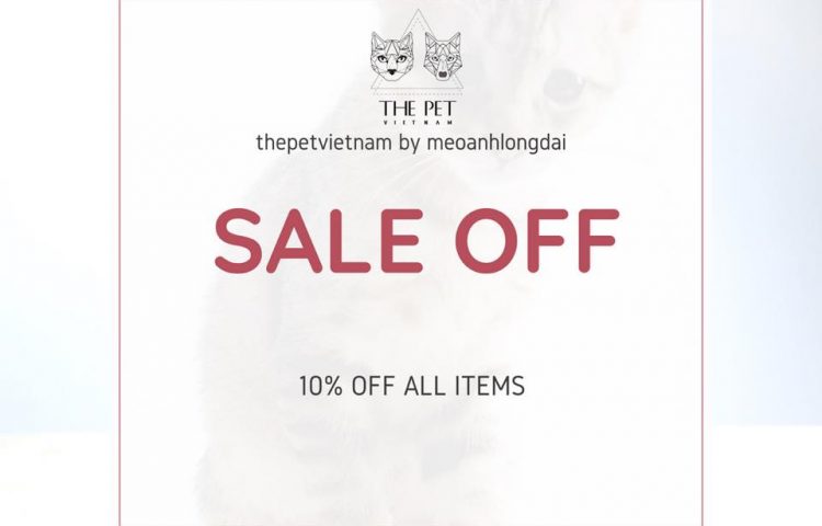 Flash Sale thang 8 The Pet Vietnam