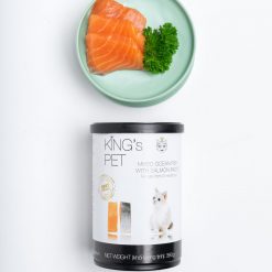 Pate Hỗn Hợp Cá Hồi King’s Pet Lon 380g Thức Ăn Cho Chó Mèo 3 KingsPet0121 67 scaled