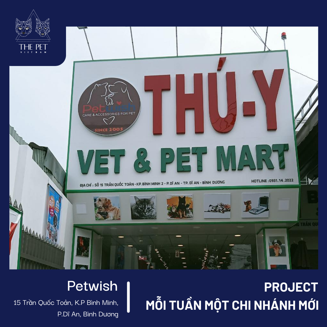 Tưng bừng khai trương Thú Y Petwish Dĩ An Bình Dương tặng xét nghiệm máu miễn phí trị giá 550k 4 Tưng bừng khai trương Thú Y Petwish Dĩ An Bình Dương tặng xét nghiệm máu miễn phí trị giá 550k