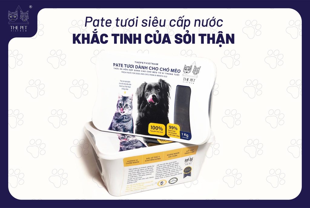 The best-hydrated fresh paste for canines and felines  – A rival of kidney stones