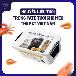 Raw ingredients in fresh paste for dogs and cats by Thepet.vn 5 2