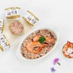 Pate lon cá ngừ jelly topping tôm King's Pet by Bao Anh 85g 2 YGO0061