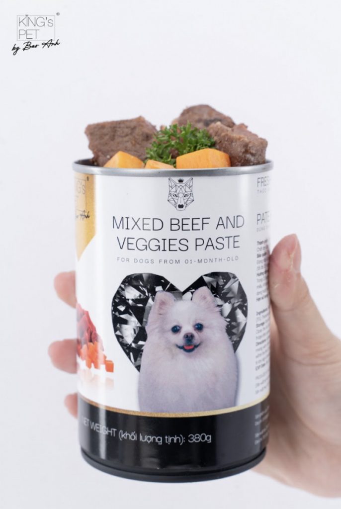 Review pate Bảo Anh bò rau củ cho chó có gì đặc biệt? 3 review pate Bảo Anh bò rau củ