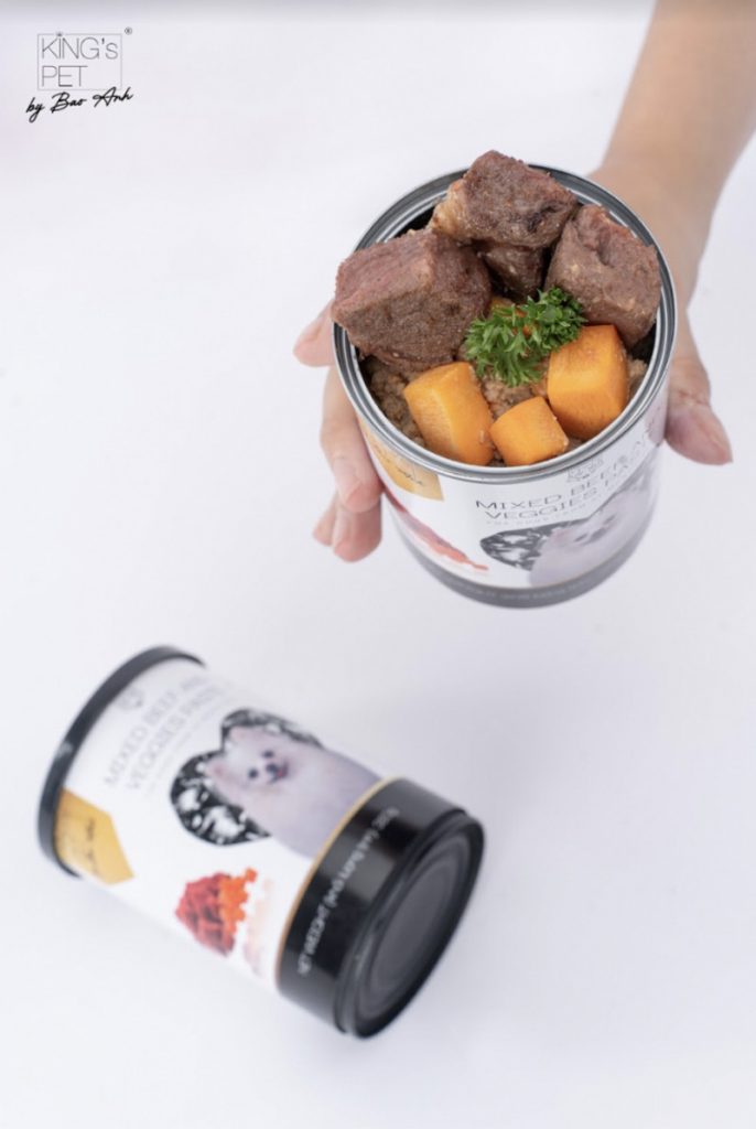 Review pate Bảo Anh bò rau củ cho chó có gì đặc biệt? 2 pate lon bo rau cu 2