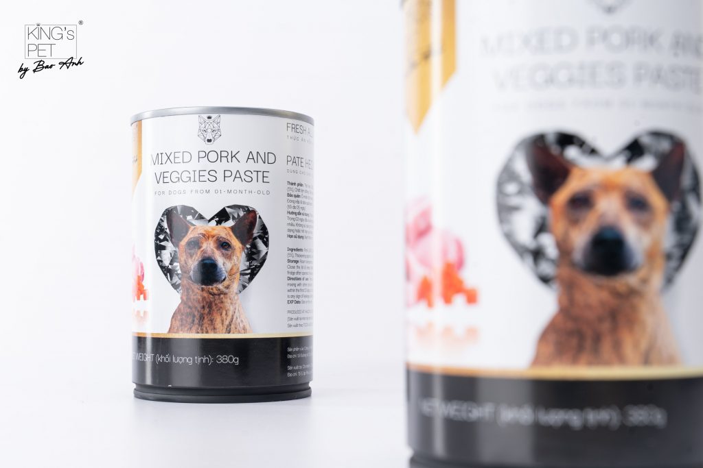 Pate King’s Pet by Bảo Anh - Giải pháp dinh dưỡng toàn diện cho chó cưng 