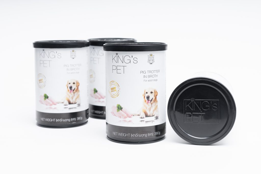 King's Pet by Bảo Anh - thức ăn cho chó chứa nhiều protein, axit béo và axit amin thiết yếu