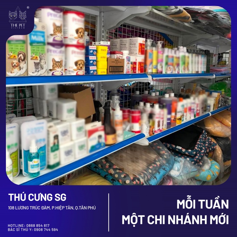 Chuyên mục mỗi tuần một chi nhánh mới - Pet Shop Thú Cưng SG 6 The Pet Vietnam nay đã có mặt tại Pet Shop Thú Cưng SG
