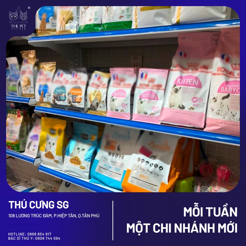 Chuyên mục mỗi tuần một chi nhánh mới - Pet Shop Thú Cưng SG 5 The Pet Vietnam nay đã có mặt tại Pet Shop Thú Cưng SG
