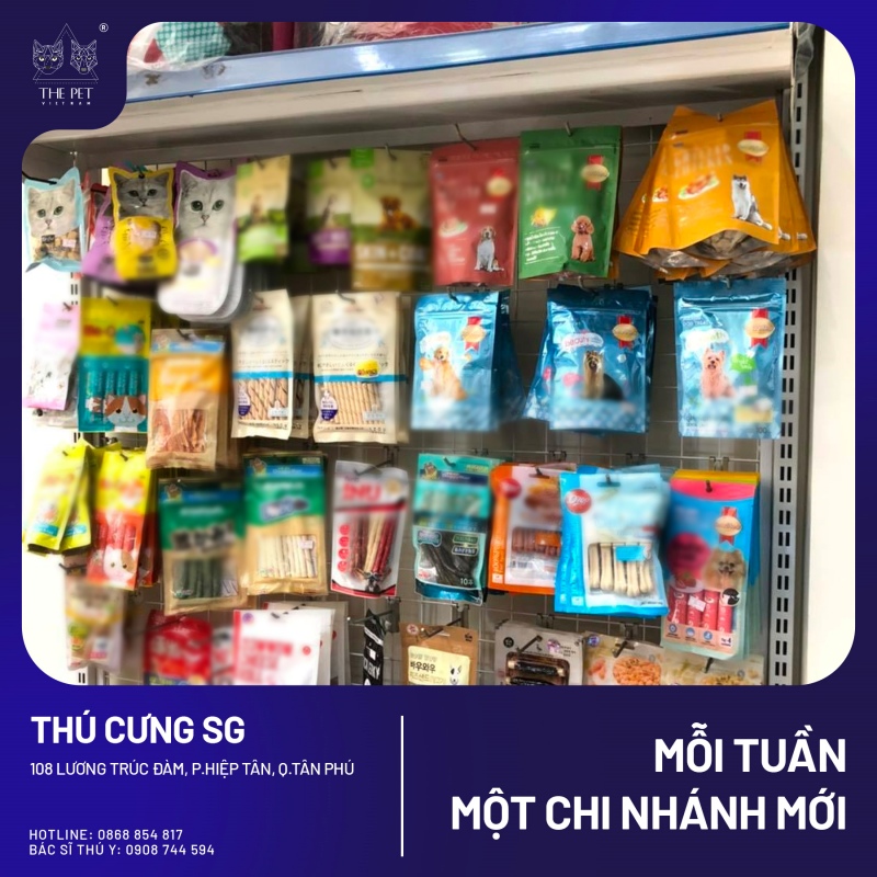 Chuyên mục mỗi tuần một chi nhánh mới - Pet Shop Thú Cưng SG 3 The Pet Vietnam nay đã có mặt tại Pet Shop Thú Cưng SG