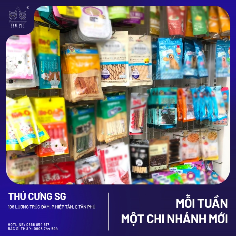Chuyên mục mỗi tuần một chi nhánh mới - Pet Shop Thú Cưng SG 2 The Pet Vietnam nay đã có mặt tại Pet Shop Thú Cưng SG