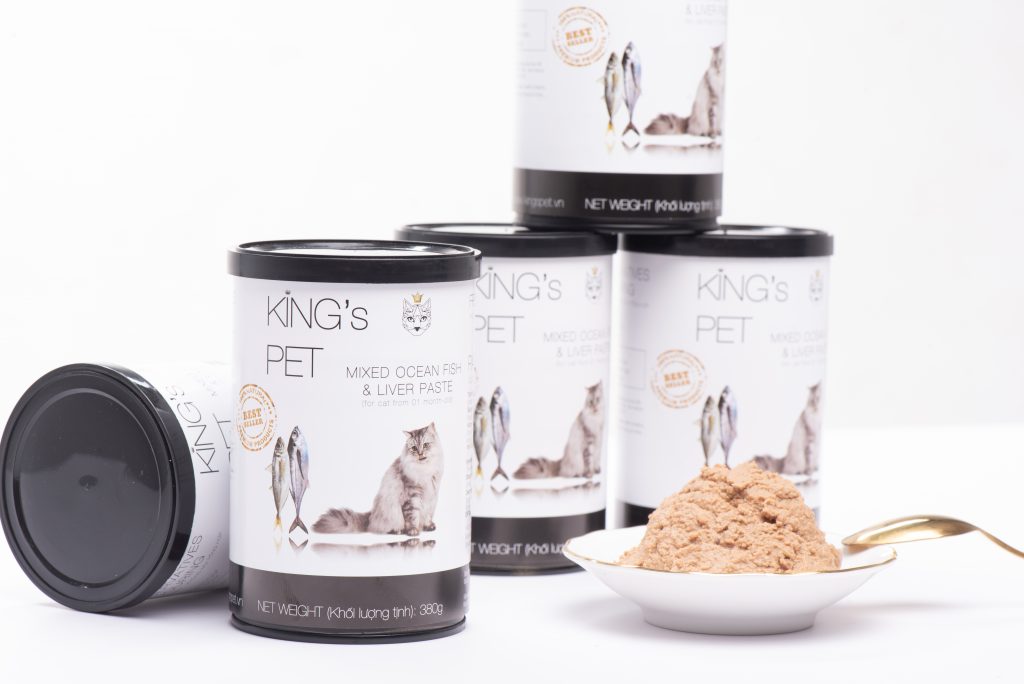 King's Pet By Bảo Anh - Pate cho mèo không chất bảo quản, chất lượng chuẩn Châu Âu 