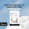 Pate Hỗn Hợp Cá King’s Pet Túi 70gr Thức Ăn Cho Chó Mèo (lốc 12 túi) 12 Artboard 2 copy