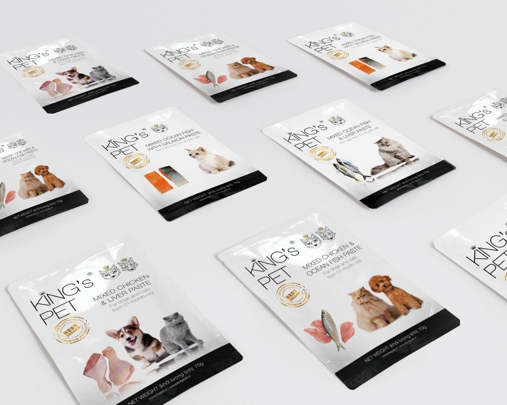 King's Pet ra mắt sản phẩm pate túi 70g vô cùng tiện lợi 