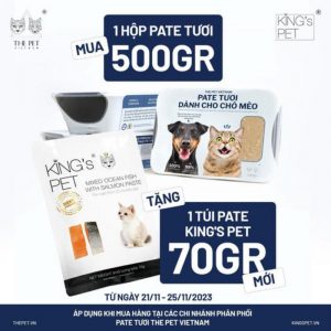 Chương trình mua 1 tặng 1 từ The Pet Vietnam