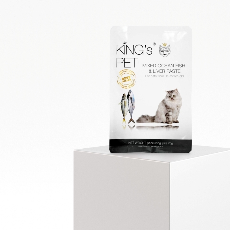 Pate cho mèo con King's Pet giàu dinh dưỡng, không chất bảo quản 2 pate cho meo con 04