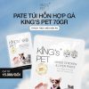 Pate Hỗn Hợp Gà King’s Pet Túi 70gr Thức Ăn Cho Chó Mèo 11 Thịt gà trong pate mèo có những lợi ích nào?
