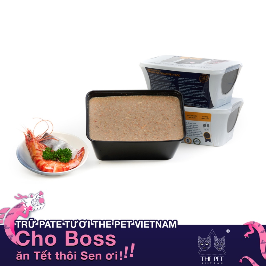Tết đến rồi trữ pate tươi cho Boss cưng thôi 18 pate tuoi 15