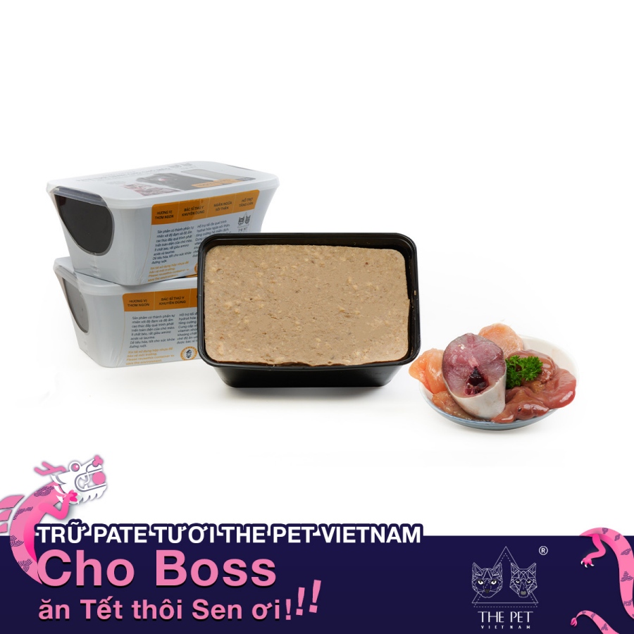 Tết đến rồi trữ pate tươi cho Boss cưng thôi 4 pate tuoi 20