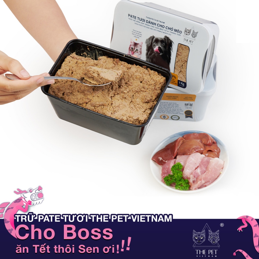 Tết đến rồi trữ pate tươi cho Boss cưng thôi 9 pate tuoi 25
