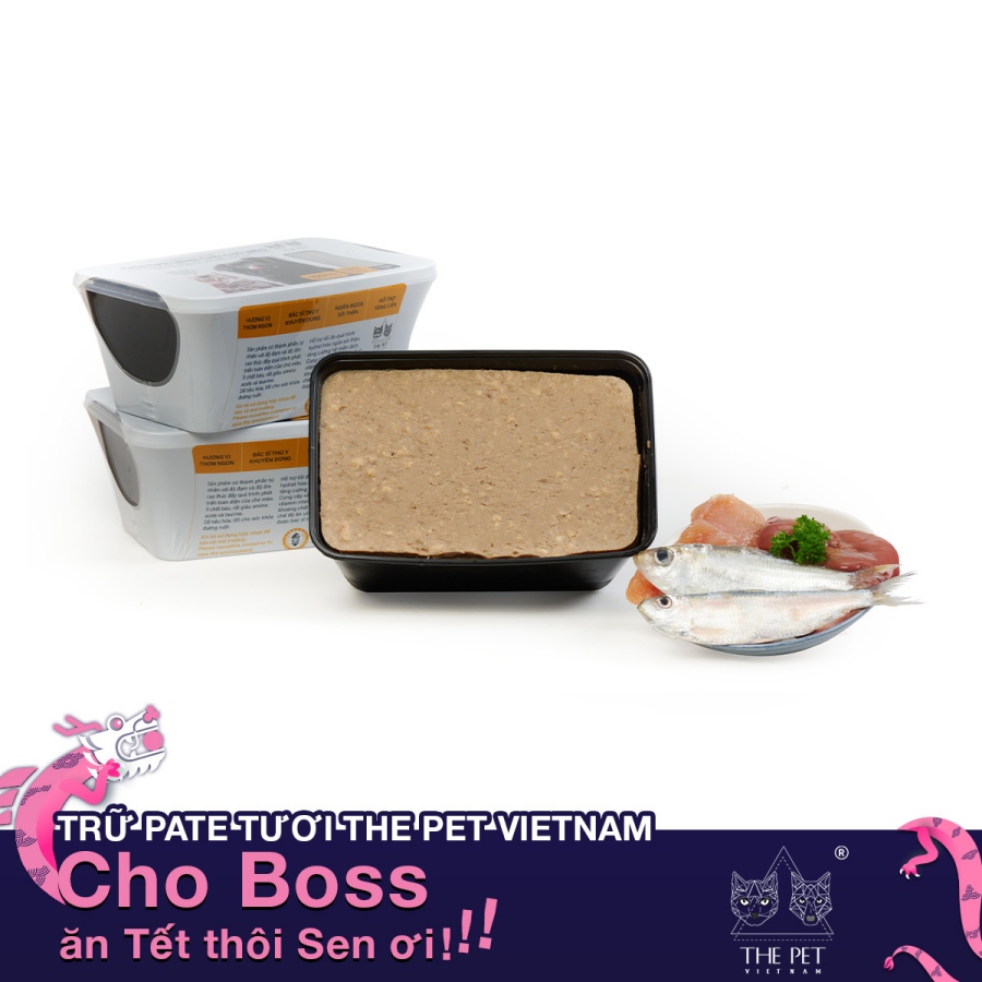 Tết đến rồi trữ pate tươi cho Boss cưng thôi 12 pate tuoi 9