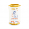 PATE ALPHA PET VỊ CÁ BIỂN – CÀ RỐT 400GR | ALPHA PET OCEAN FISH AND ALOE VERA 400GR 14 1. ca ca mat truoc
