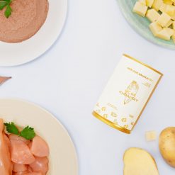 PATE ALPHA PET VỊ ỨC GÀ – KHOAI TÂY 400GR | ALPHA PET CHICKEN AND POTATO PASTE 400GR 3 1. ga khoai mat hong scaled 1