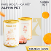 PATE ALPHA PET VỊ ỨC GÀ – CÀ RỐT 400GR | ALPHA PET CHICKEN AND CARROT 400GR 14 GA CA ROT