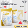 PATE CÁ NGỪ PEPTIDE ALPHA PET - TOPPING CÁ SABA TÚI 60GR 10 TOPPING CA SABA