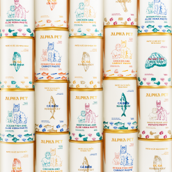 PATE ALPHA PET VỊ CÁ BIỂN – CÀ RỐT 400GR | ALPHA PET OCEAN FISH AND ALOE VERA 400GR 9 chong lon