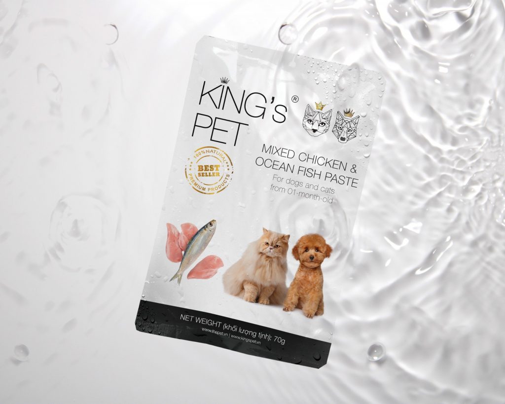 Pate King's Pet 70gr - Huyền thoại pate vang danh, với phiên bản tiện lợi hơn