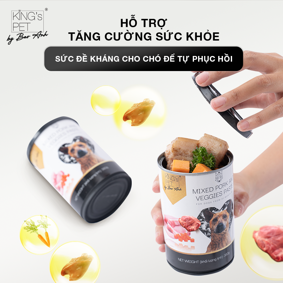 King’s pet by Bao Anh – Đẩy lùi nhanh chứng táo bón, hỗ trợ sức khỏe cho boss cưng