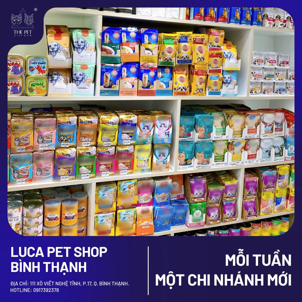 CHÀO ĐÓN ĐIỂM PHÂN PHỐI MỚI CỦA PATE TƯƠI QUỐC DÂN THE PET VIETNAM TẠI LUCA PET SHOP - BÌNH THẠNH - THIÊN ĐƯỜNG CHO BOSS YÊU 10 10