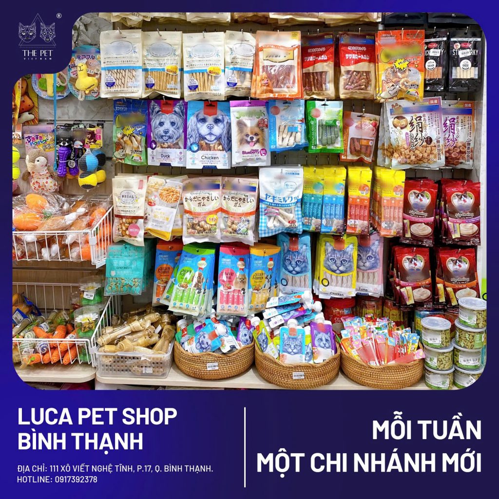 CHÀO ĐÓN ĐIỂM PHÂN PHỐI MỚI CỦA PATE TƯƠI QUỐC DÂN THE PET VIETNAM TẠI LUCA PET SHOP - BÌNH THẠNH - THIÊN ĐƯỜNG CHO BOSS YÊU 9 9 1