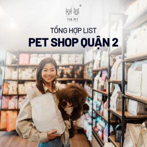 Tiêu chí lựa chọn pet shop quận 2 uy tín.