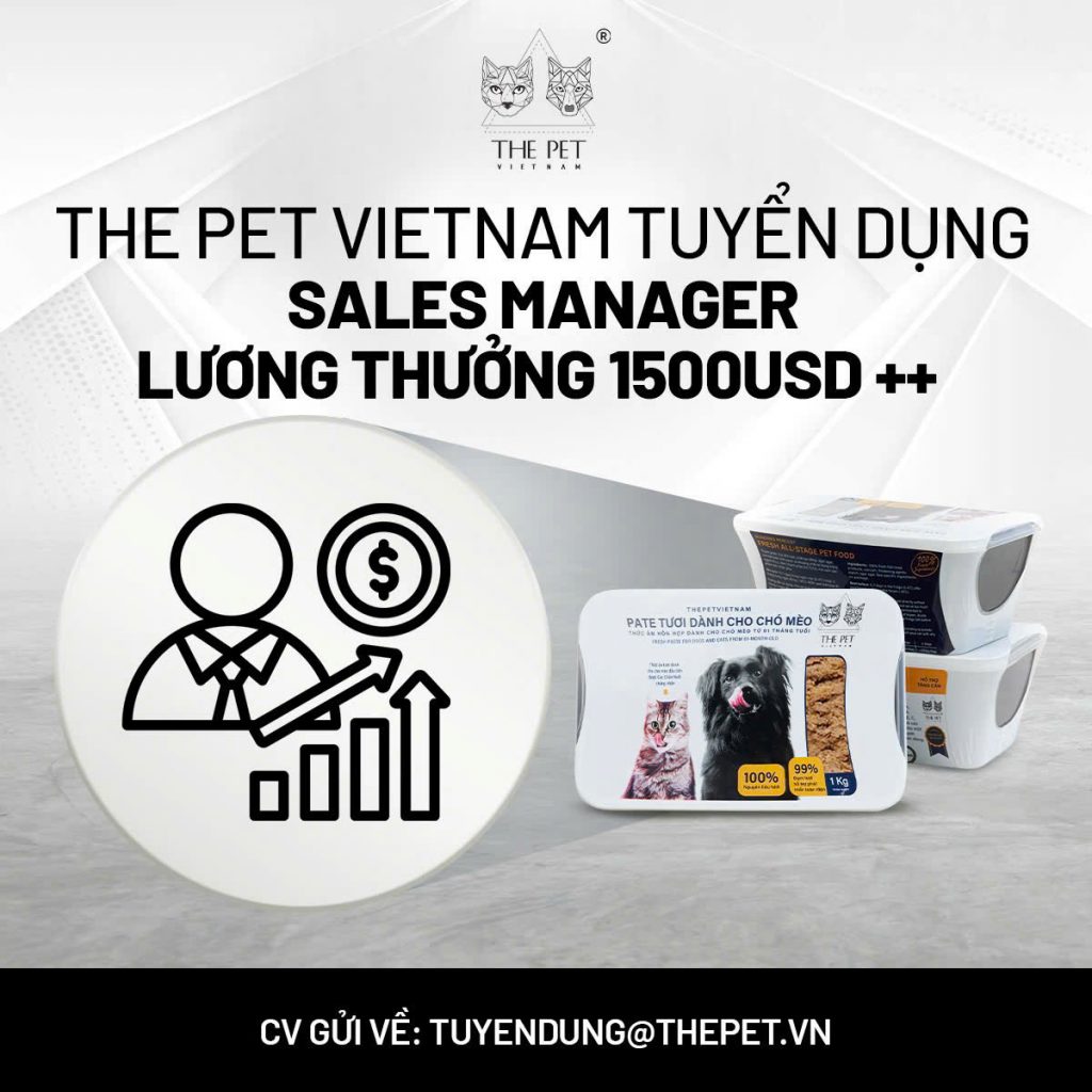 TUYỂN SALES MANAGER - CHỈ DÀNH CHO CHIẾN BINH THỰC THỤ! 1 kt