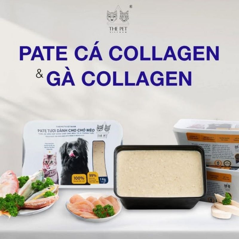 Pate tươi cho mèo cực thơm ngon.