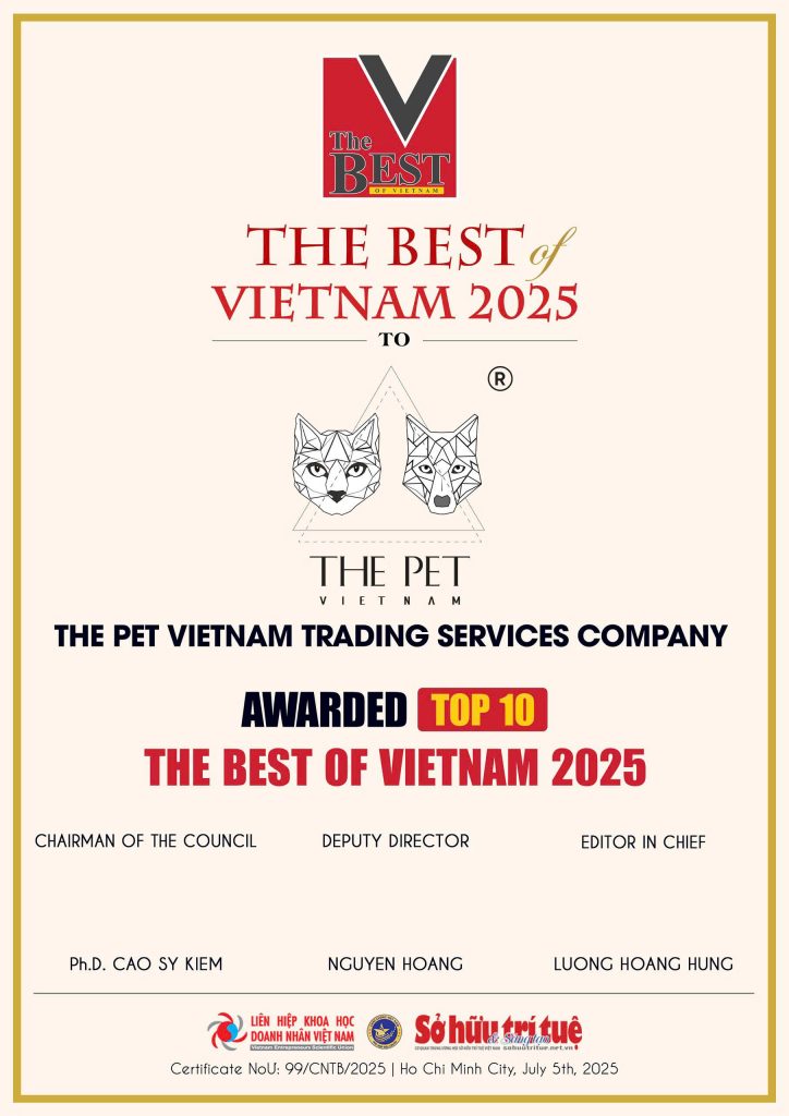 Ảnh chứng nhận Top 10 The Best of Vietnam 2025