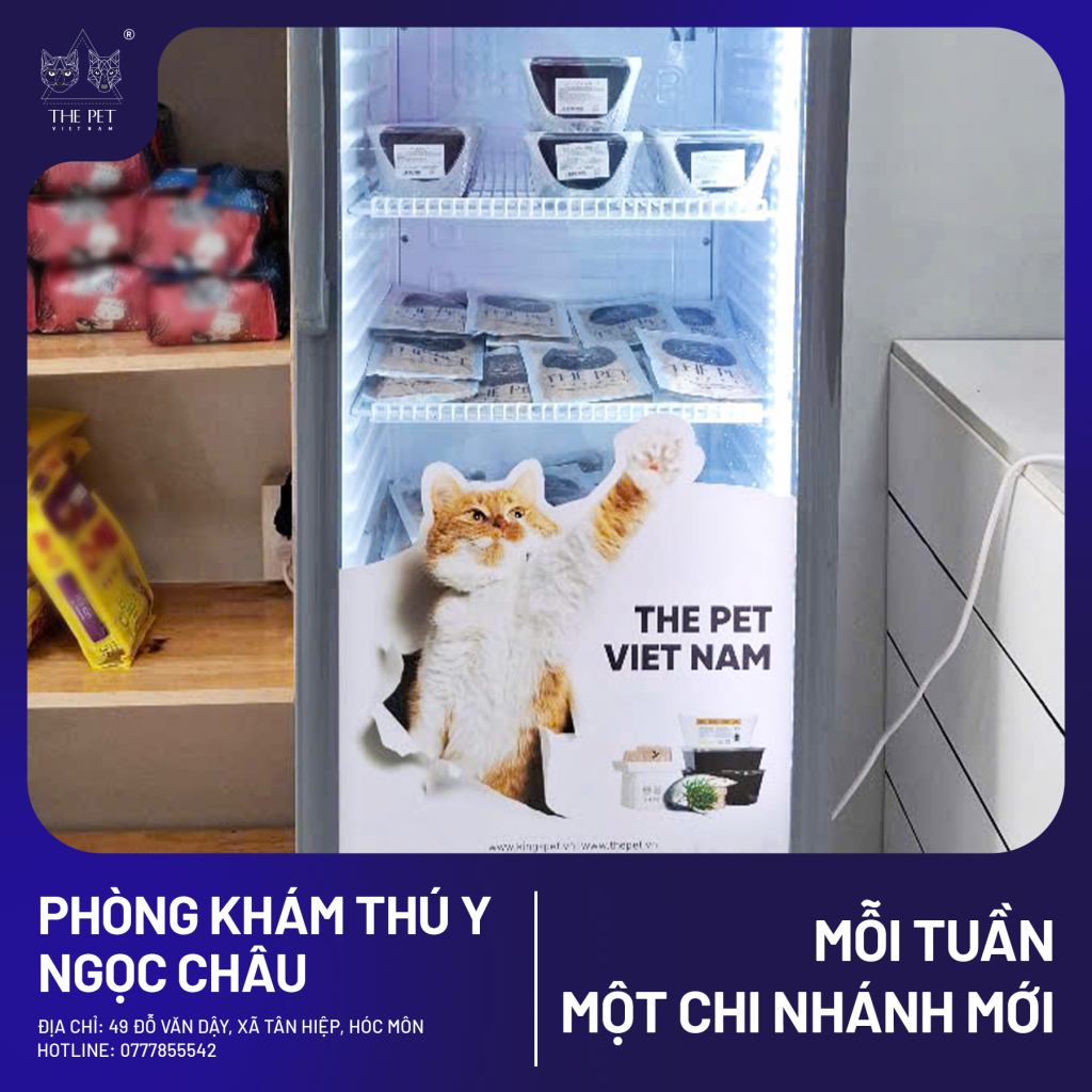 CHUYÊN MỤC MỖI TUẦN MỘT CHI NHÁNH MỚI – PHÒNG KHÁM THÚ Y NGỌC CHÂU – HÓC MÔN 9 6 1