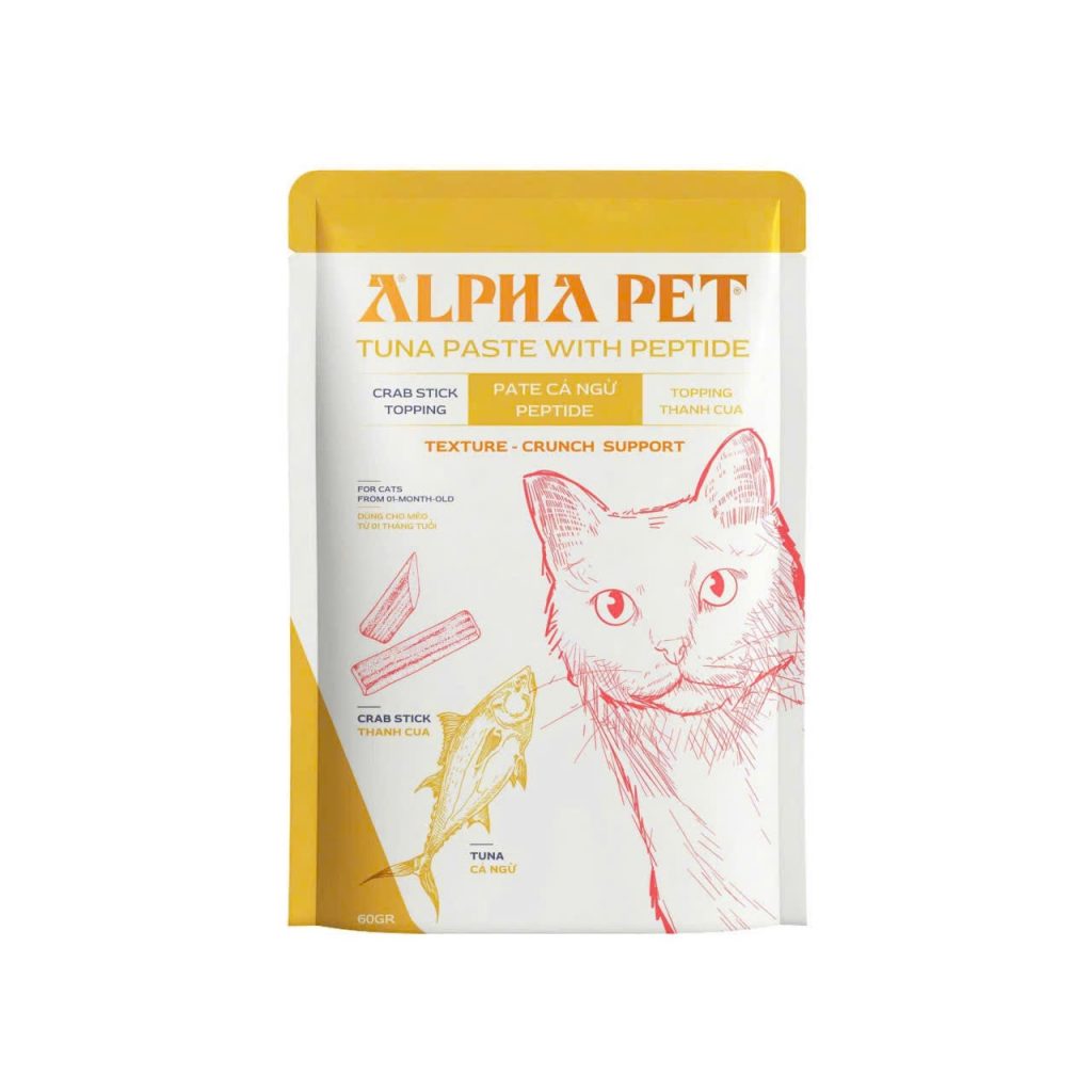 Pate Cá Ngừ Peptide Alpha Pet thanh cua