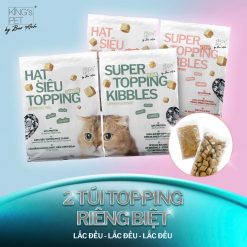 Hai túi topping chuyên biệt