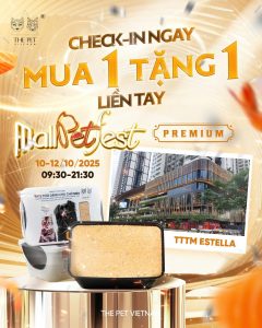 THE PET VIETNAM CHƠI LỚN TẠI MALL PET FEST PREMIUM! 199 checc