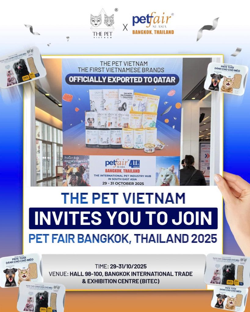 The first day of The Pet Vietnam at Pet Fair South-East Asia 2025 – marking the next milestone in bringing Vietnamese pet nutrition to the global stage. 1 recap 1