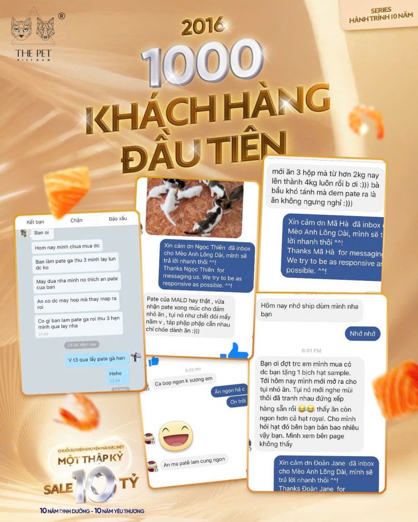 CÂU CHUYỆN 10 NĂM THE PET VIETNAM - 2016 - ĐƯỢC CỘNG ĐỒNG ĐÓN NHẬN - HÀNG NGHÌN KHÁCH HÀNG TIN DÙNG 1 z7078352148748 8016726d79567386988176e38bf15b25
