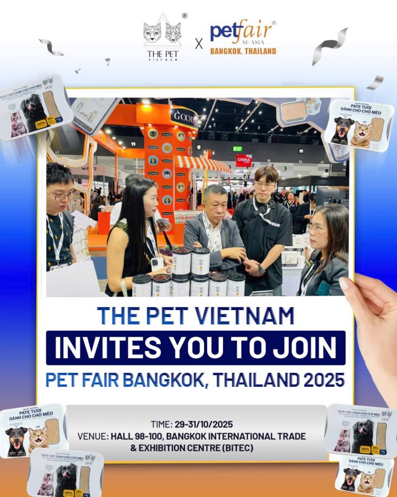 The first day of The Pet Vietnam at Pet Fair South-East Asia 2025 – marking the next milestone in bringing Vietnamese pet nutrition to the global stage. 3 z7167275862408 216b66e3f81ce31946b61bfd966c61a5