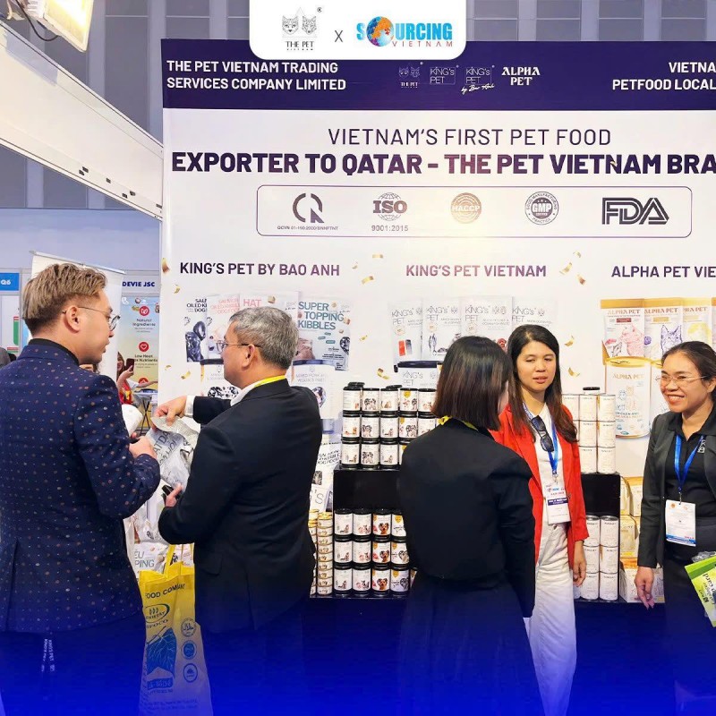 Top công ty xuất khẩu pate tươi cho thú cưng từ Việt Nam ra thế giới