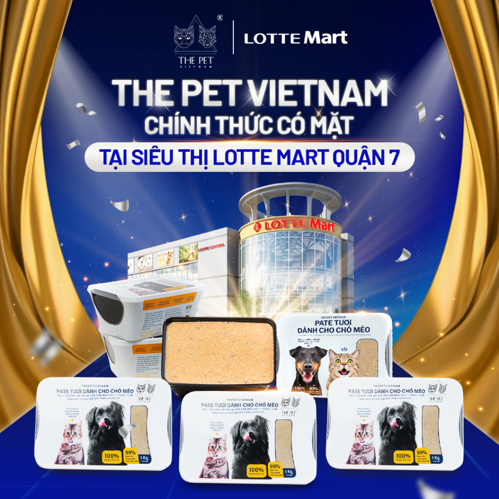 Ưu Đãi Mua 1 Tặng 1 Pate Tươi The Pet Vietnam Tại Lotte Mart Quận 7 1 THE PET LOTTE MART V1