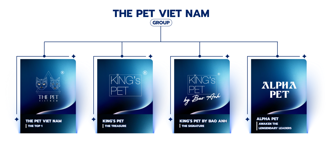 Sơ đồ cấu trúc The Pet Vietnam