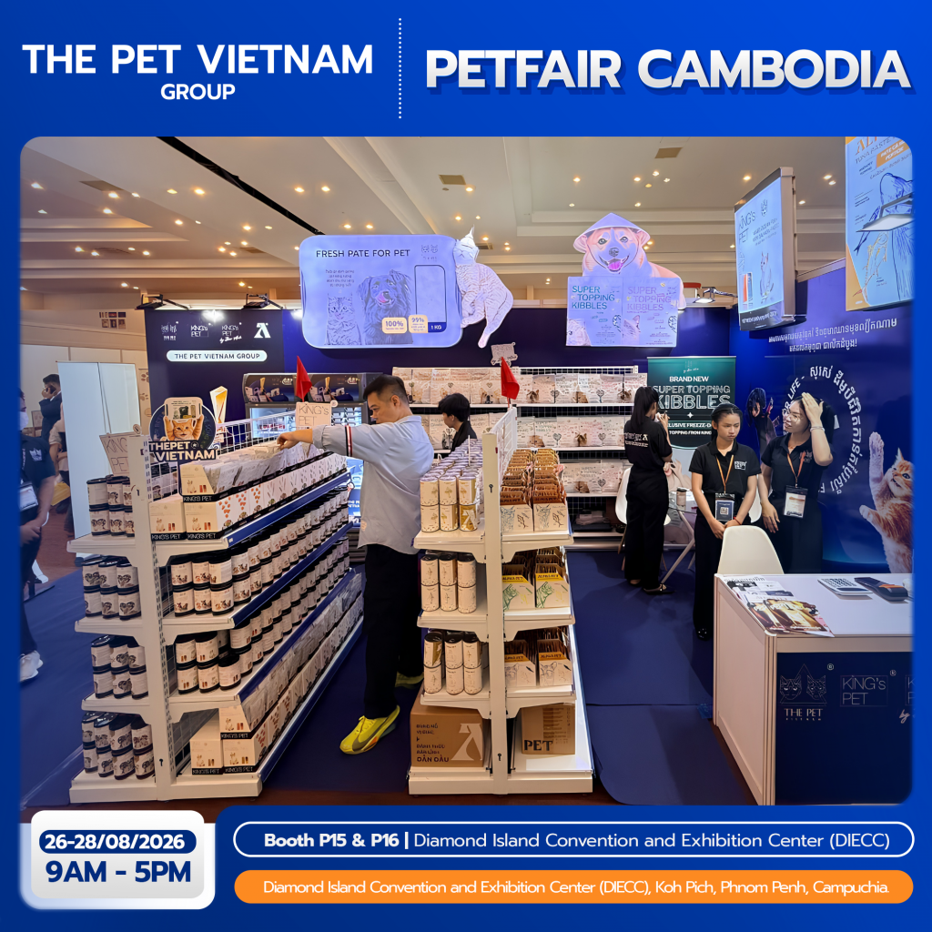 DAY 1 RECAP – THE PET VIETNAM GROUP AT PET FAIR CAMBODIA 2026 3 dot 3 13