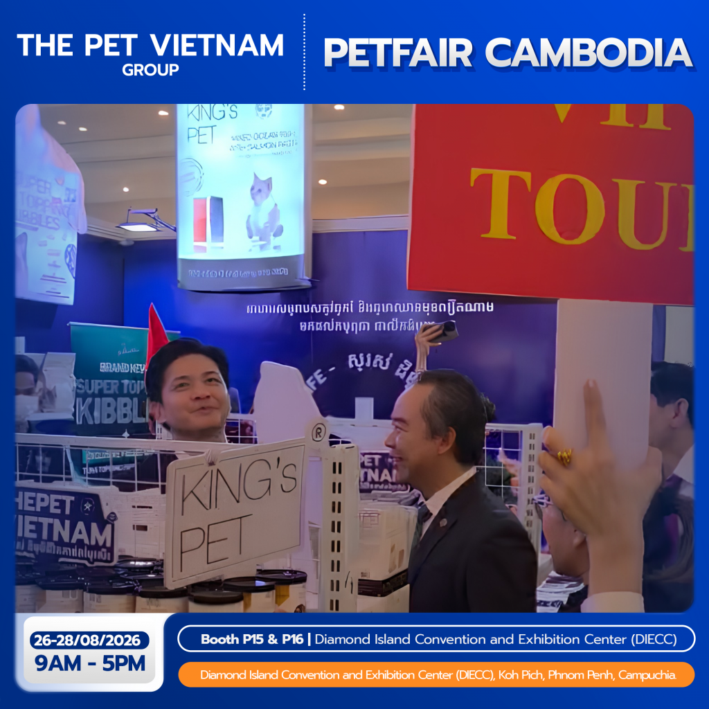 DAY 1 RECAP – THE PET VIETNAM GROUP AT PET FAIR CAMBODIA 2026 2 dot 3 2