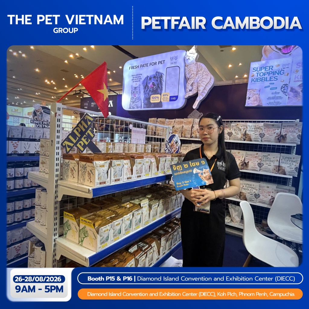 DAY 2 AT PET FAIR CAMBODIA 2026 – VISIT THE PET VIETNAM GROUP AND ENJOY EXCLUSIVE EVENT OFFERS 2 dot 3 3 1